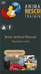 Mobile Screenshot of animalrescuetraining.com